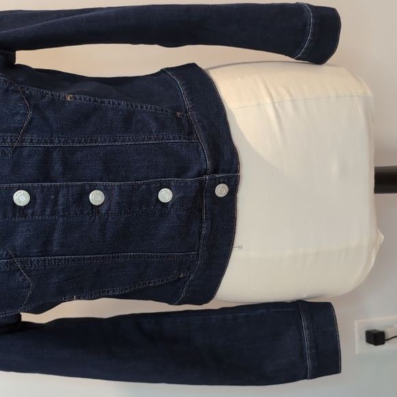 Mavi Jeans Denim Jean Jacket Geometric - Picture 3 of 8